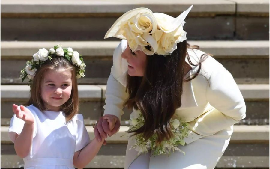 Prinzessin Charlotte war an der grossen Royal-Hochzeit ein Blumenmädchen.