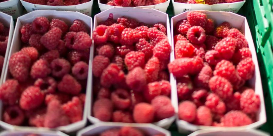 Gewinner im 2017: Himbeeren. Es wurde so viel produziert wie nie in den letzten zehn Jahren.