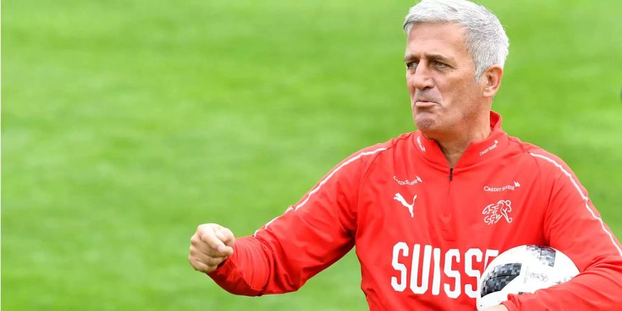 Nati-Trainer Vladimir Petkovic ist erleichtert über den Einzug ins Achtelfinal.