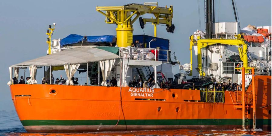 Bereits beim Schiff «Aquarius» im Juni weigerten sich die Länder, die zahlreichen Flüchtlinge aufzunehmen.