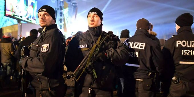 Polizei in Berlin. (Symbolbild) Berliner Polizei