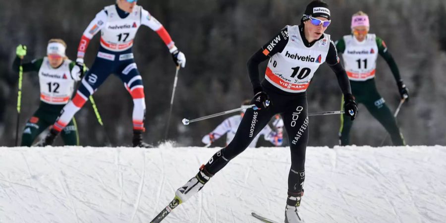 Nathalie von Siebenthal wird am Ende Achte.