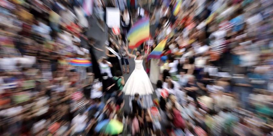 Ankara verbietet alle LGBTI-Veranstaltungen. (Bild: Gay Pride 2014 in Instanbul)