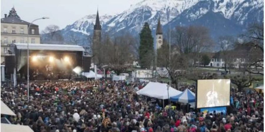 Das Touch the Mountains in Interlaken BE.