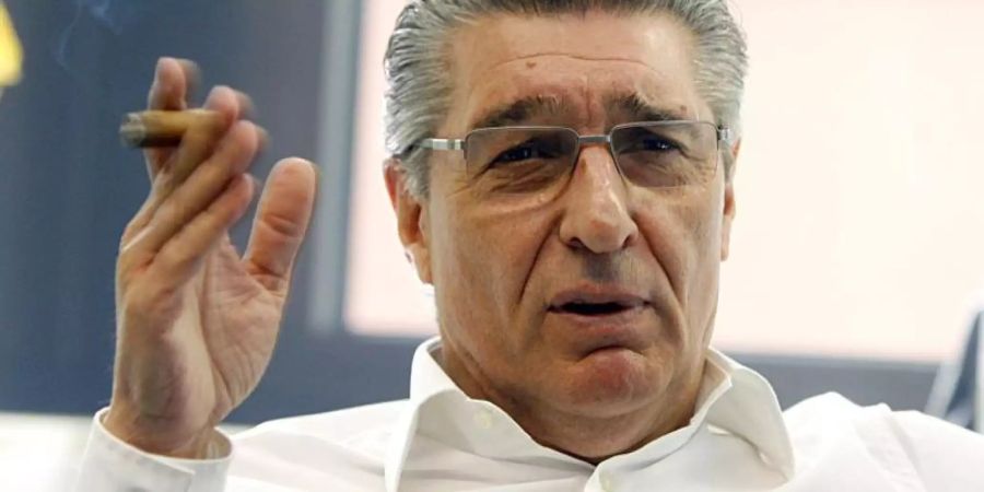Der frühere Schalke-Manager Rudi Assauer war immer für einen Spruch gut. Foto: Roland Weihrauch
