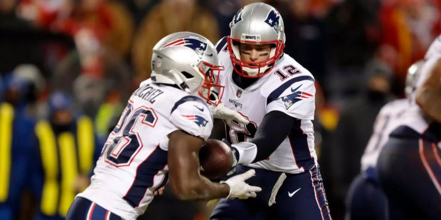 Sony Michel ist bei den Patriots für die Laufyards zuständig.