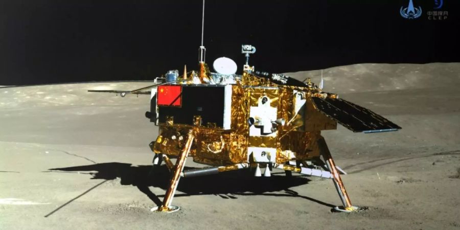 "Chang'e 4" war am 3. Januar auf dem Mond gelandet