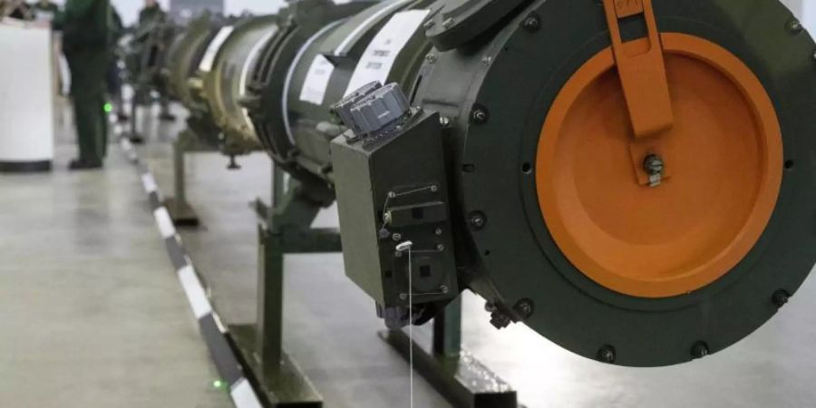 Der neue russische Marschflugkörper vom Typ 9M729 (Nato-Bezeichnung: SSC-8) ist in der Lage, in fast ganz Europa Hauptstädte mit geringer oder ohne Vorwarnzeit zu treffen. Foto: Pavel Golovkin/AP