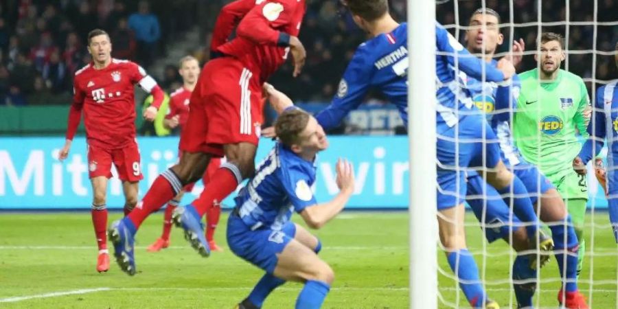 Kingsley Coman markiert den entscheidenden Treffer. Foto: Andreas Gora