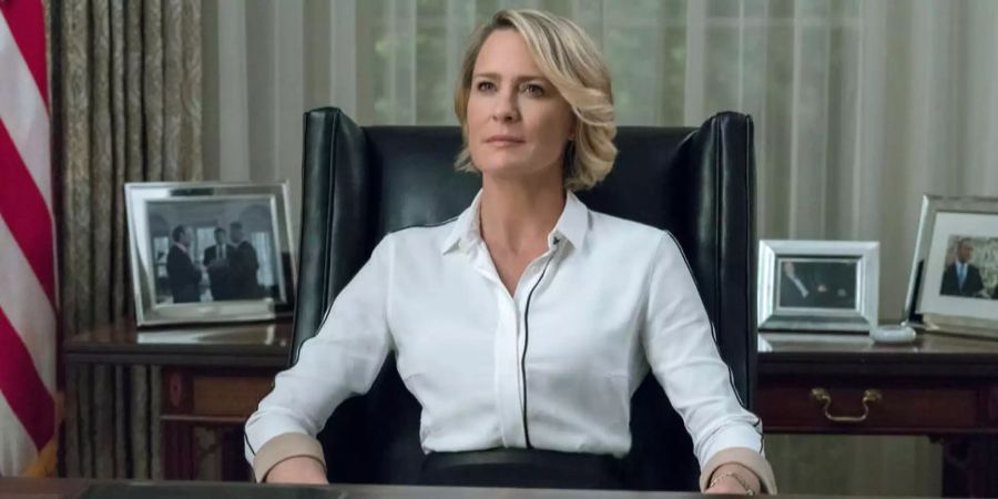 Macht sich gut im Oval Office: Claire Underwood (Robin Wright)