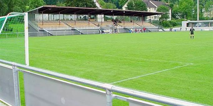 Das Paul-Grüninger-Stadion. Paul-Grüninger-Stadion