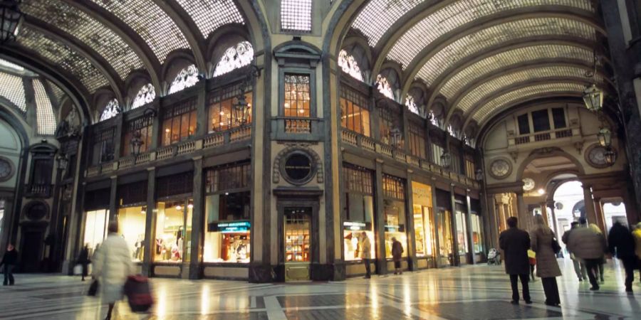 Die Galleria San Federico im italienischen Turin.