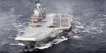 Der russische Flugzeugträger «Admiral Kusnezow»