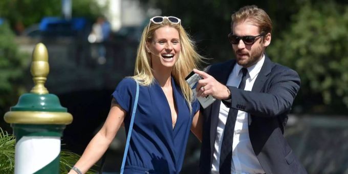 Michelle Hunziker und ihr Ehemann Tomaso Trussardi. 14 Jahren und zwei Töchter später ist ihre Ehe gescheitert. Michelle Hunziker Tomaso Trussardi
