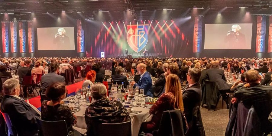 Während der Gala zum 125-Jahre-Jubiläum des FC Basel.