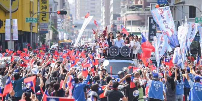 Der Wahlkampf in Taiwan ist im vollen Gange.