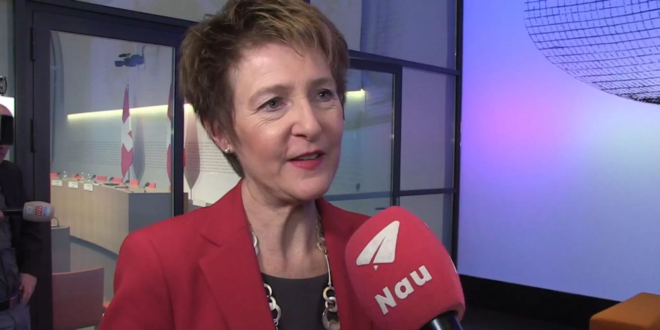 Simonetta Sommaruga spricht über Departementswechsel | Nau.ch