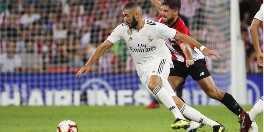 Real-Stürmer Karim Benzema zeigt sich zuletzt sehr treffsicher.