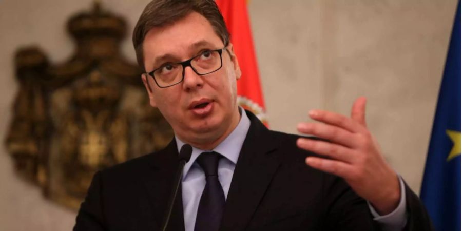 Aleksandar Vucic erhebt schwere Vorwürfe