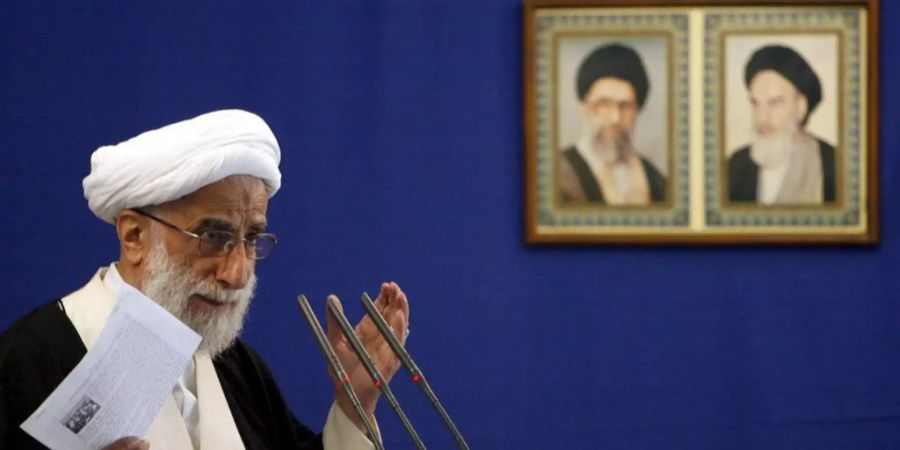 Der Vorsitzende des iranischen Wächterrats: Ayatollah Ahmad Jannati.