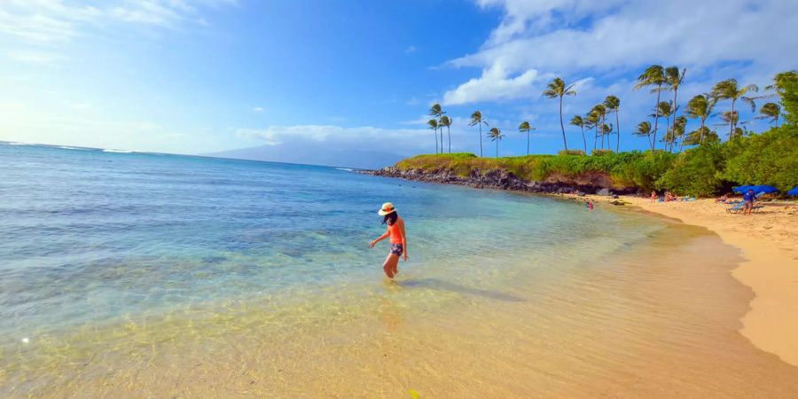 Ein Traumstrand aus dem Bilderbuch: Die Kapalua Beach auf Maui, Bild: lifetravelandmore