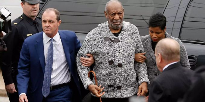 Bill Cosby wurde am Donnerstag vom Gericht schuldig gesprochen. Bill Cosby wurde am Donnerstag vom Gericht schuldig gesprochen.
