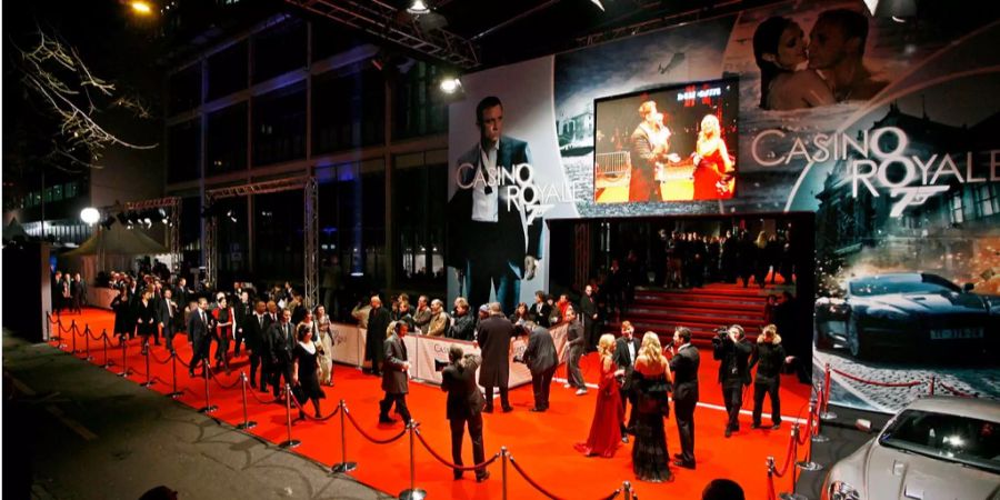 Das Zürcher Kino Abaton bei der Schweizer Premiere von «Casino Royal» – da ging sogar James Bond in Zürich ins Kino.