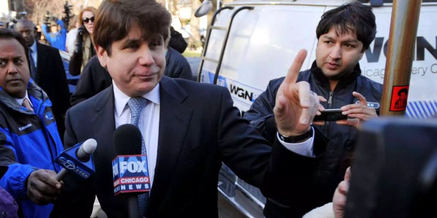 Donald Trump überlegt sich seine Begnadigung: Rod Blagojevich wurde 2011 verhaftet