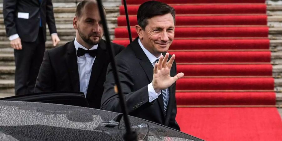 Borut Pahor bei seinem Staatsbesuch in Deutschland am 14. März 2018.