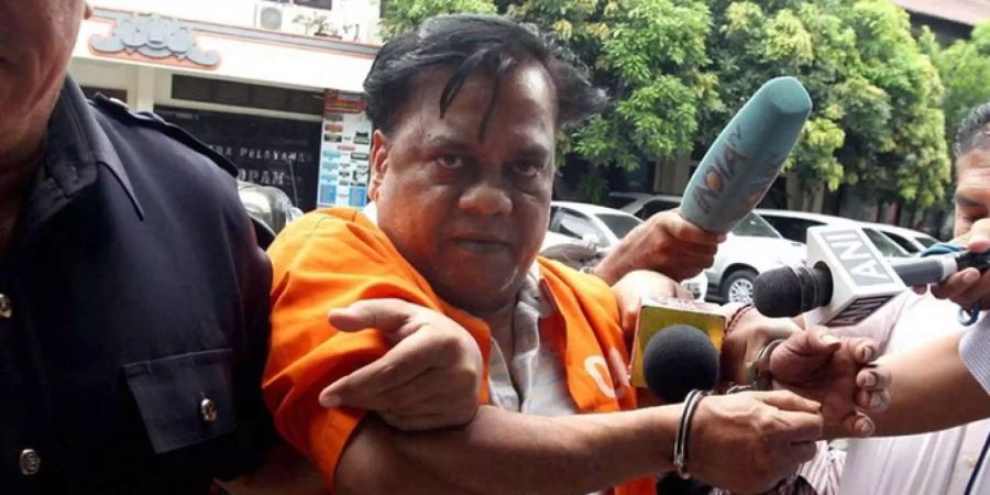 Rajendra Nikhalje alias Chhota Rajan gilt als Gangster-Boss in Indien.