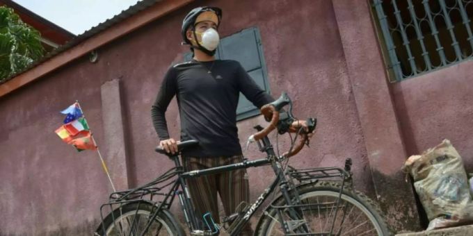Raymond Lee ist wegen der Coronavirus-Pandemie in Canakry in Guinea gestrandet. conakry