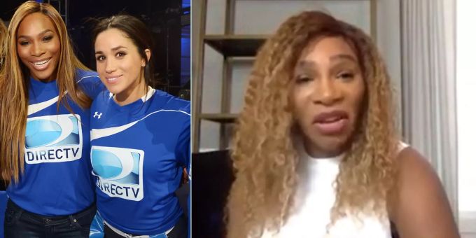 Serena Williams und Meghan Markle sind befreundet. Doch das Tennis-Ass verleugnet die Ex-Royal-Frau nun. Meghan markle serena wiliams