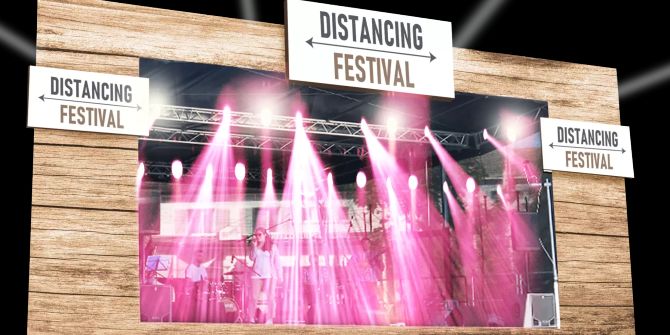 Bühne Distancingfestival