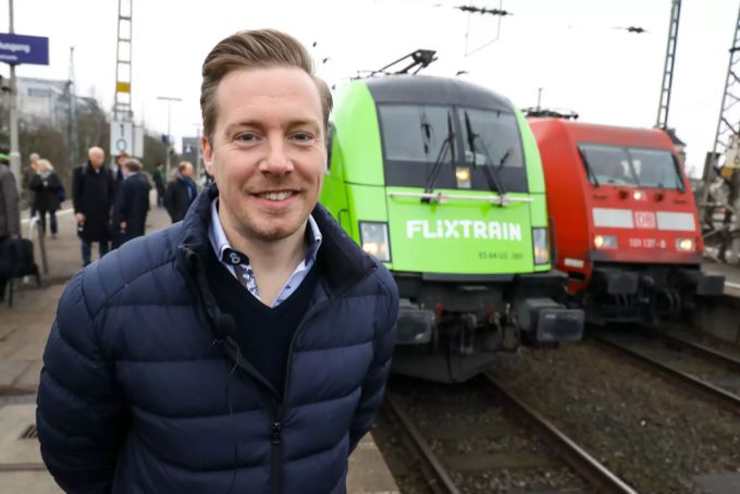 Flixbus-Geschäftsführer André Schwämmlein. Flixbus