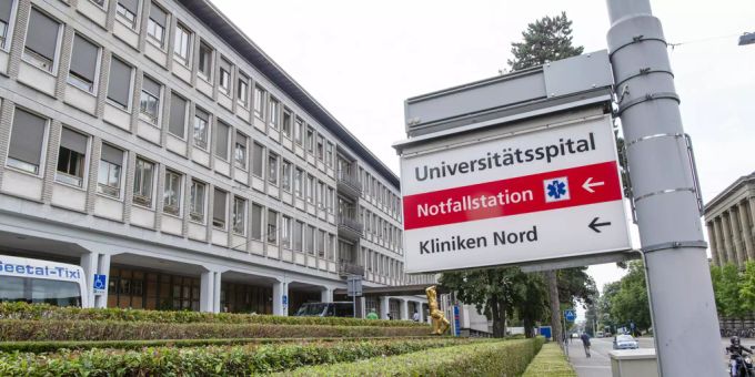 Das Unispital in Zürich. chefarzt