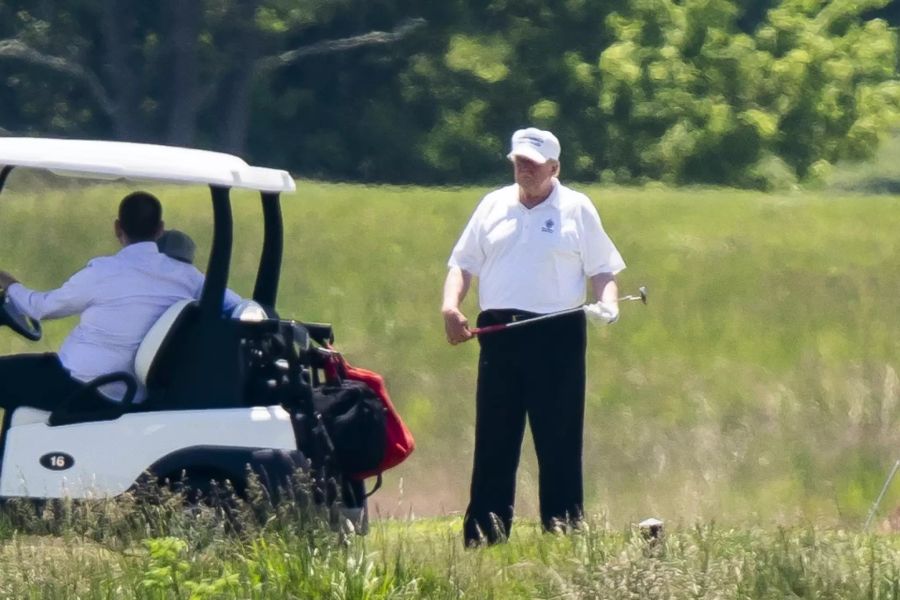 President trump Golf