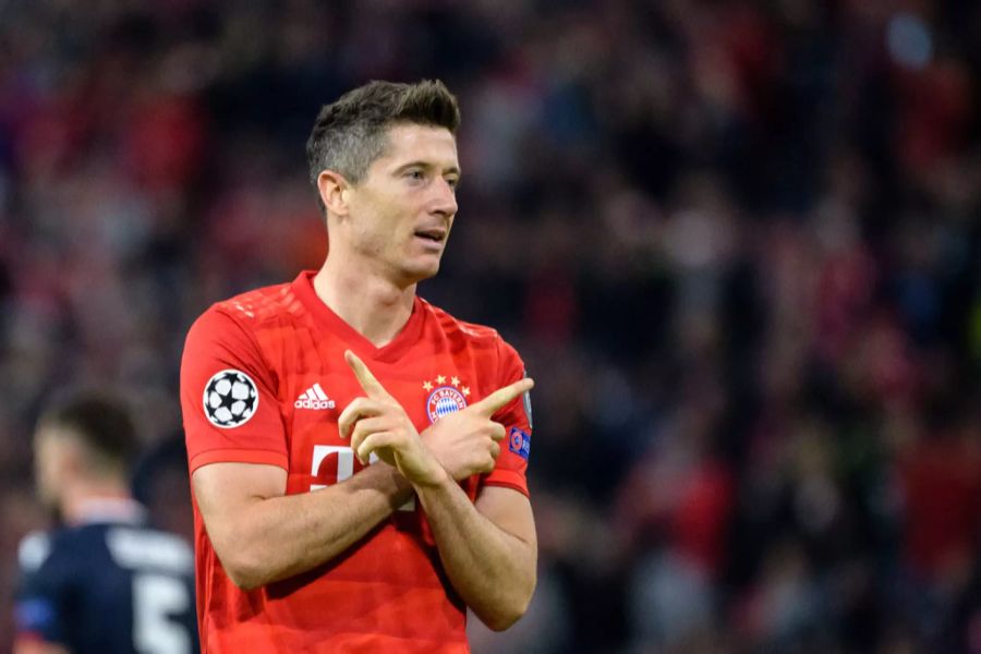 Führt die Torschützenliste der Bundesliga-Saison 2019/20 an: Robert Lewandowski.