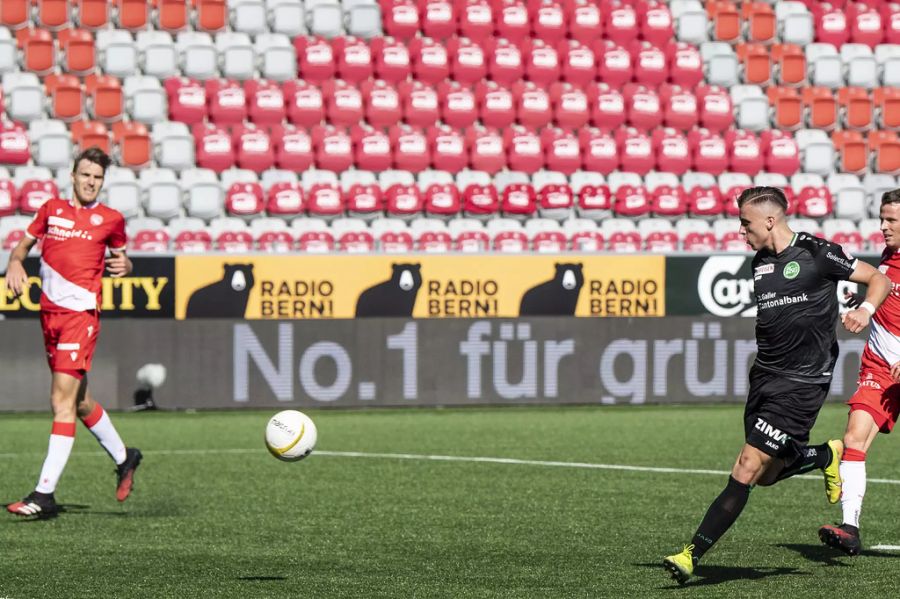 Das 1:2 in Thun durch Ermedin Demirovic wird durch Joker Bakayoko vorbereitet.