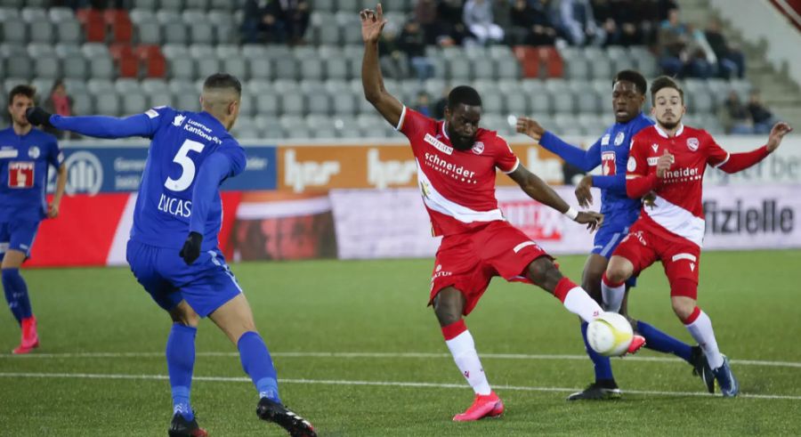 Der letzte Ernstkampf des FC Luzern war das 1:1 gegen den FC Thun am 22. Februar.