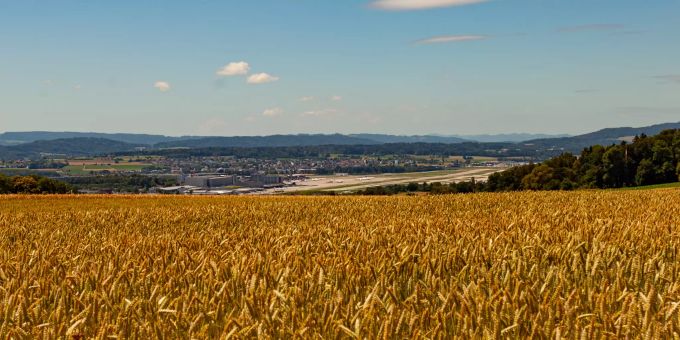 Aussicht über Kloten - Kloten Aussicht über Kloten - Kloten