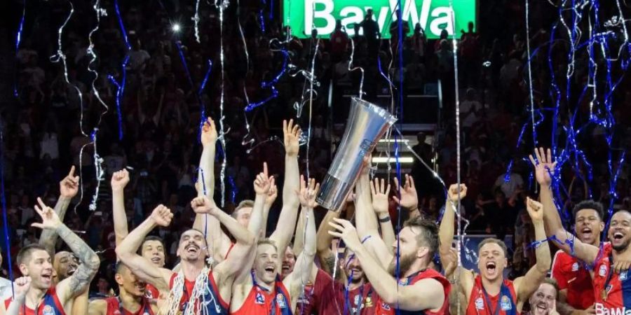 Der FC Bayern München will auch in speziellen Zeiten seinen Meistertitel im Basketball erfolgreich verteidigen. Foto: Matthias Balk/dpa