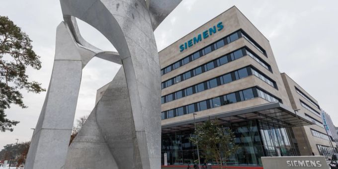 Campus von Siemens in Erlangen (D). siemens