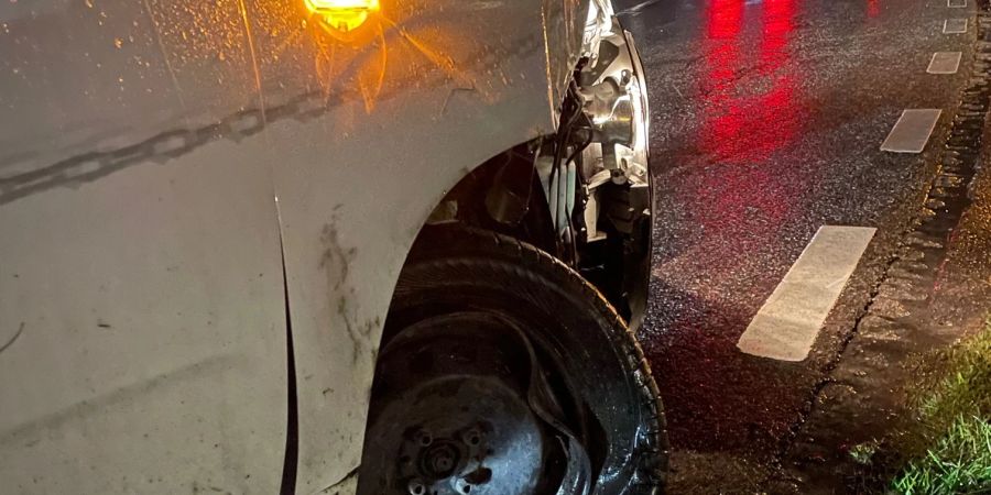 Appenzell: Selbstunfall wegen Ablenkung