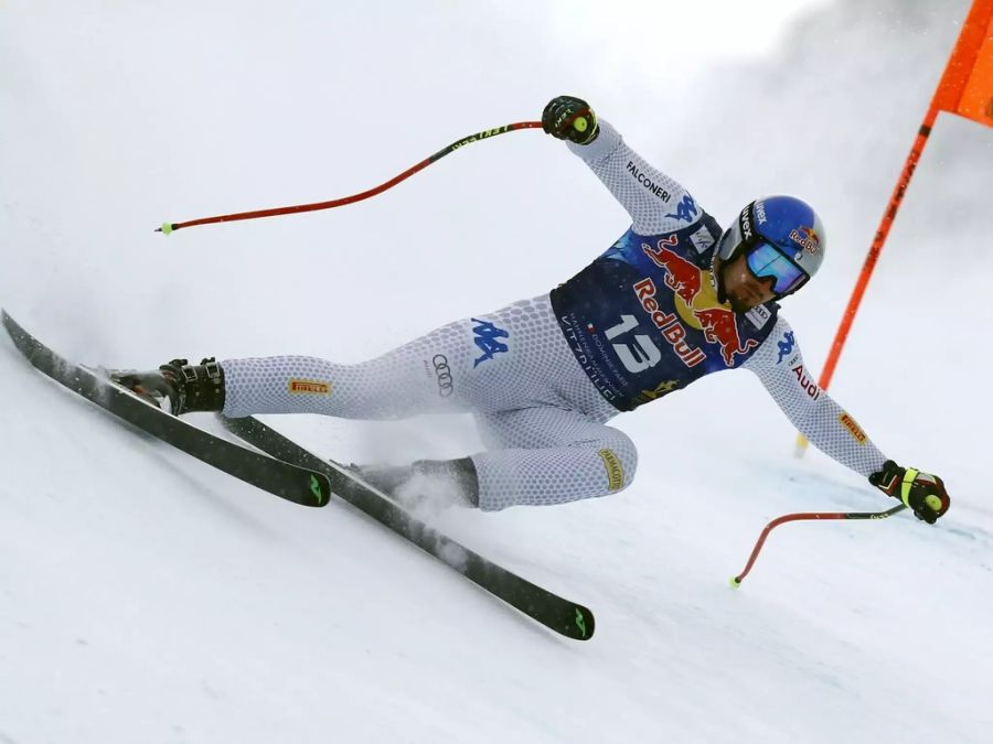 2019 fuhr Dominik Paris zum dritten Mal in seiner Karriere zum Sieg auf der Streif.