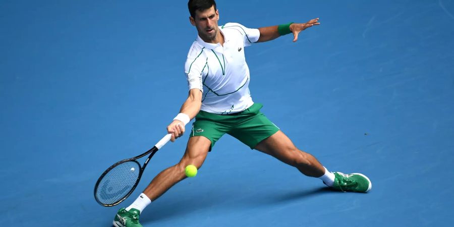 Der Halbfinalgegner von Roger Federer: Novak Djokovic. Gegen den Serben liegt der Maestro in den Direktbegegnungen mit 23:26 hinten.