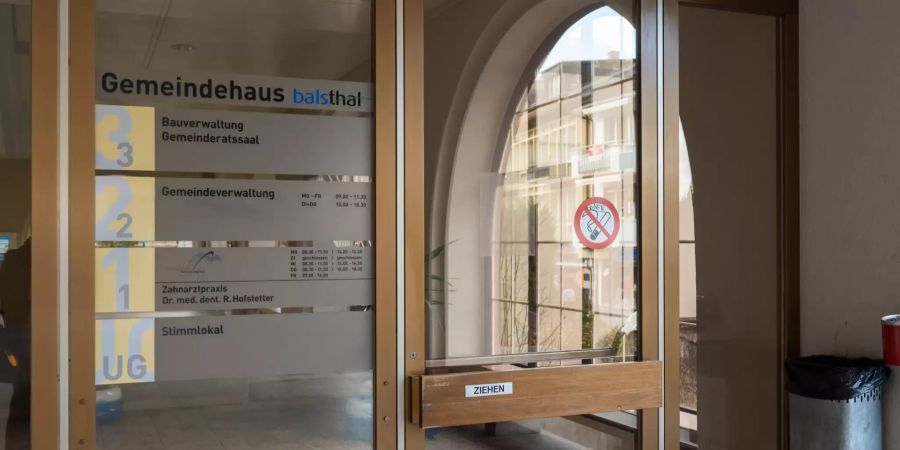 Das Gemeindehaus in Balsthal.