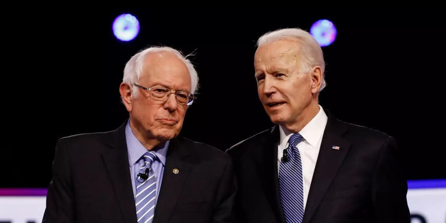 Bernie Sanders Joe Biden