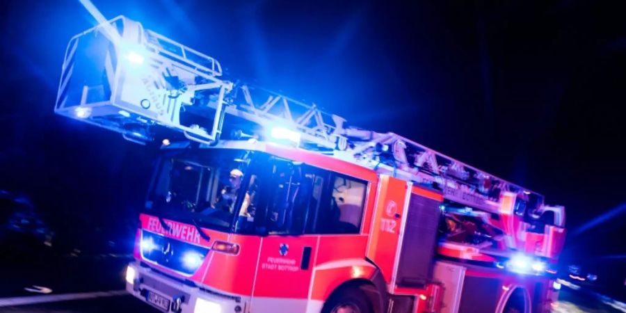 Ein Feuerwehrfahrzeug