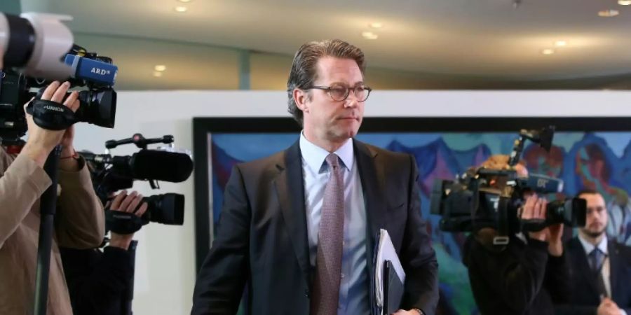 Verkehrsminister Andreas Scheuer