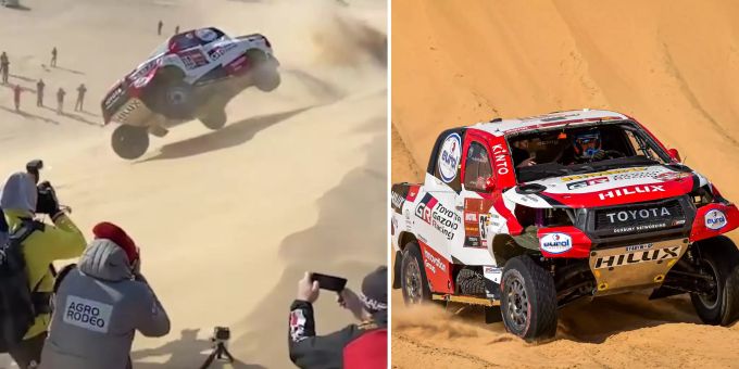 Im Video - Wilder Überschlag von Fernando Alonso bei der Rallye Dakar